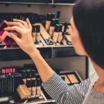 woman buying Beauty Products