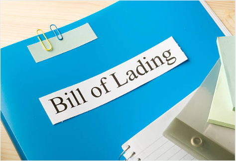 Bill Of Lading document