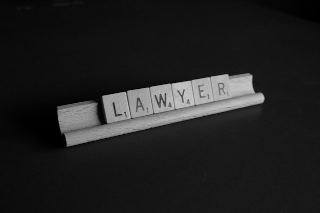 Lawyer Written on cubes