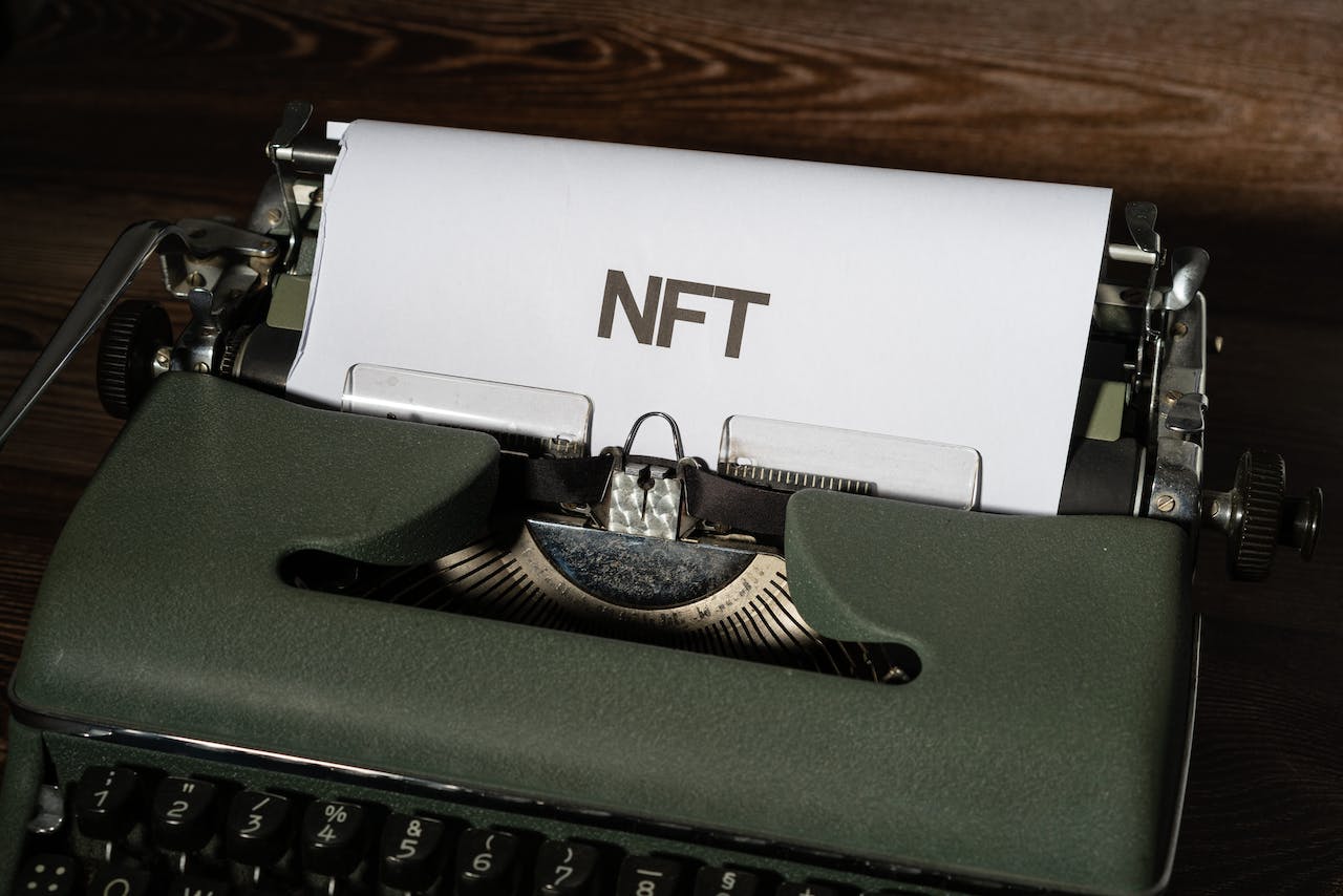 NFT written by typewriter