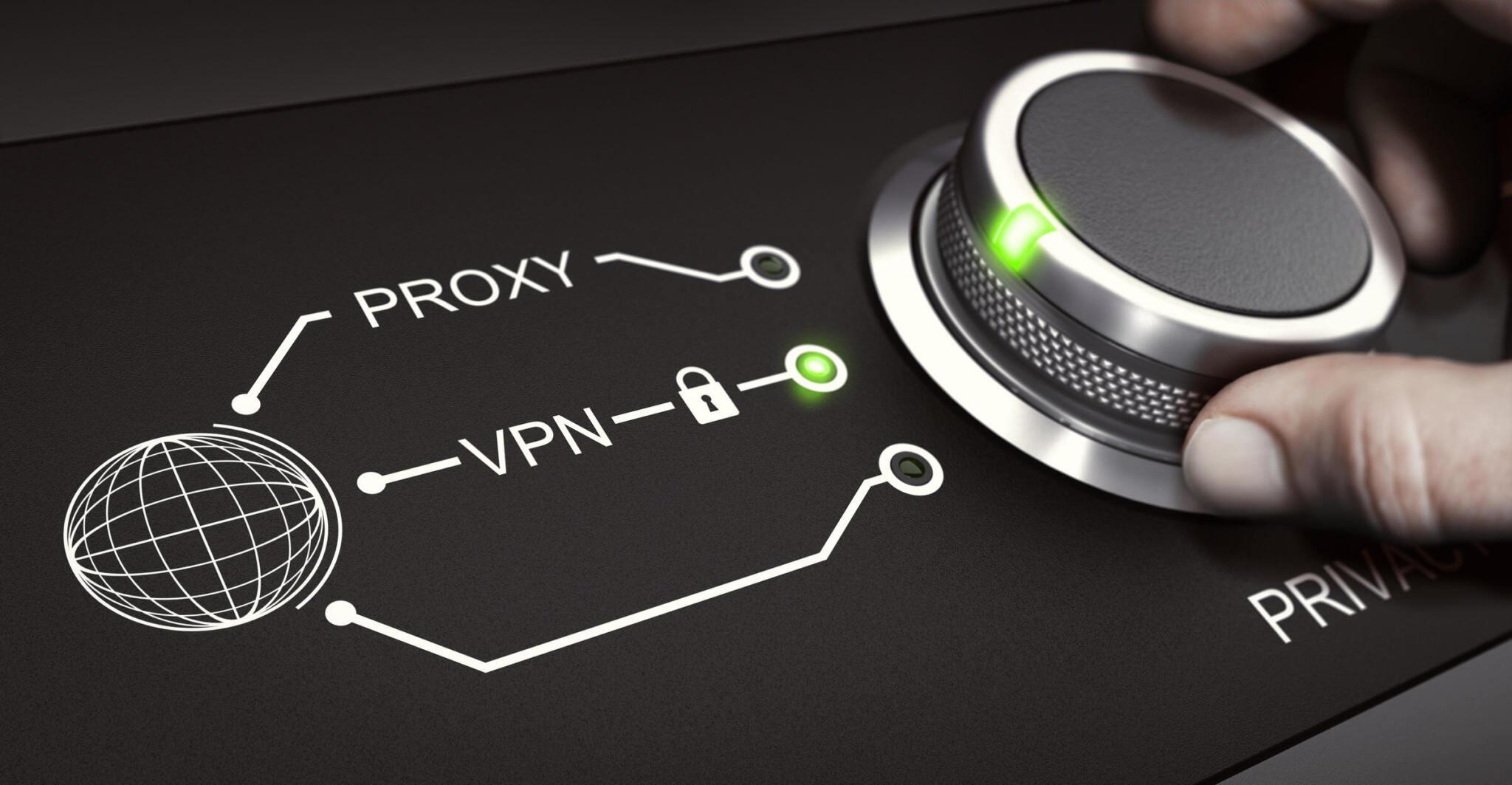 VPN and Proxy ON and OFF Switch