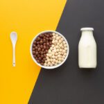 Soy Milk and raw form