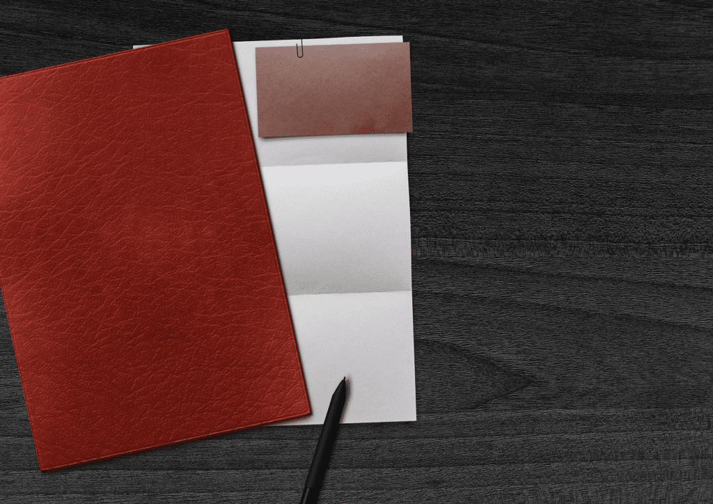 Red Pocket Folder