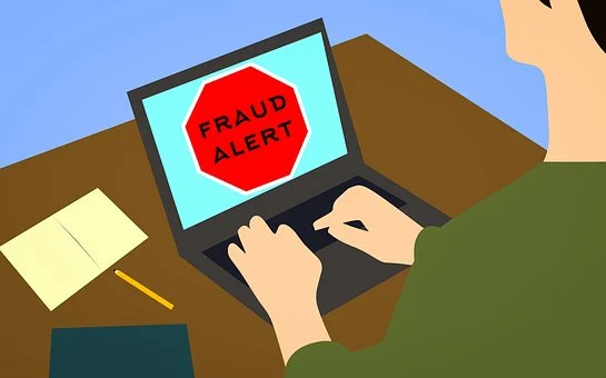 artistic representation of fraud alert